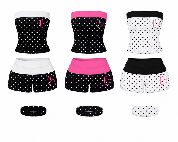 Polka dot set
